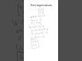 Finding Eigenvalues Linearalgebra