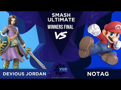 Devious Jordan (Hero) vs NoTag (Mario) - Winners Final - Grinds & Shines #4