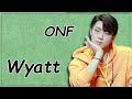 Get to know ONF: Wyatt (Shim Jaeyoung)