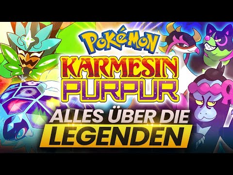 ALLE LEGENDÄREN Pokemon im Karmesin & Purpur DLC & ihre GEHEIMNISVOLLEN URSPRÜNGE!