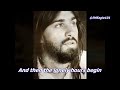 Whispers In The Wind (Lyrics) Dan Fogelberg