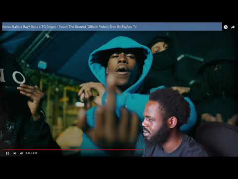 BAD BUNDYY REACTS : Kenzo Balla x Rayy Balla x TG Crippy - Touch The Ground (Official Music Video)