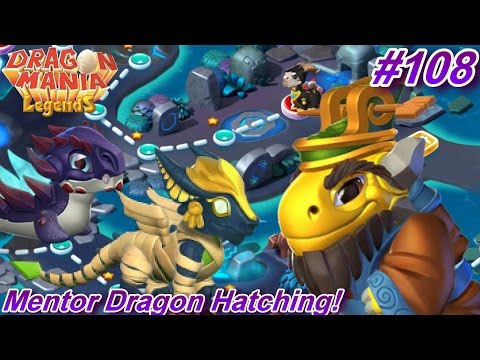 Mentor Dragon Hatching + Shadow Island Map Battles! - Dragon Mania Legends #108