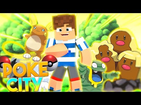 Minecraft: OS POKEMONS DE ALOLA NA POKE CITY !?! - PokeCity #17 ‹ Goten ›