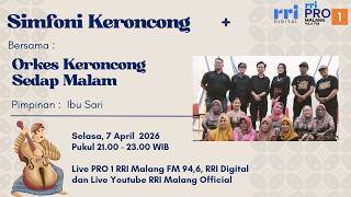 Download lagu SIMFONI KERONCONG Bersama Orkes Keroncong Sedap Malam mp3