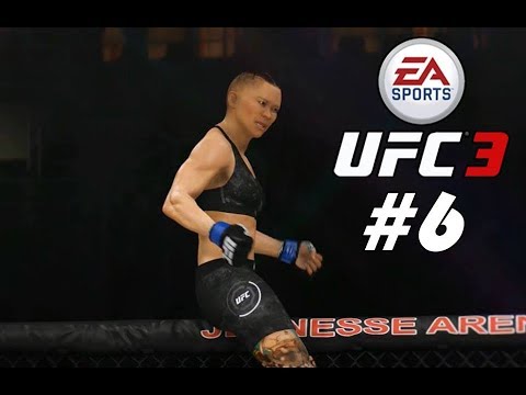 UFC 3 Women's Bantamweight Career Mode Walkthrough Part 6 - HUGE WIN! (Lets Play Commentary)