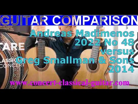 Comparison Andreas Madimenos 2022 No 48 versus Greg Smallman & sons 2014