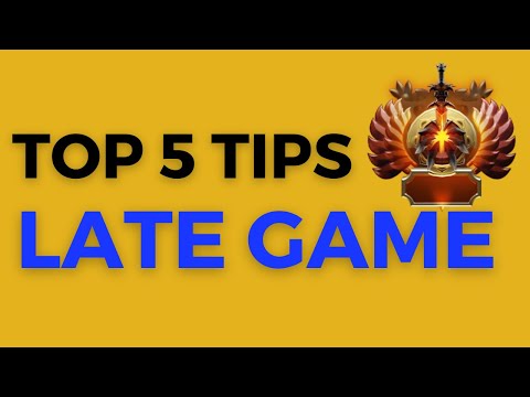 How to REALLY Play MID to LATE GAME - TOP 5 TIPS ( DOTA 2)