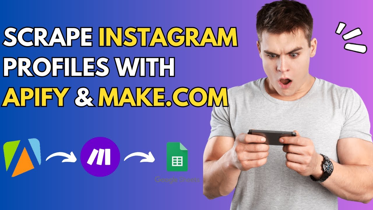 Scrape Instagram Profiles with Apify and Make.com