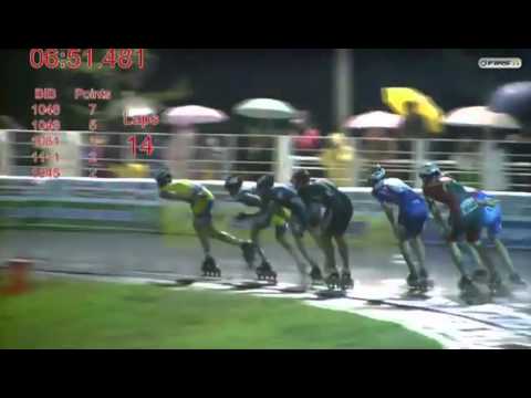 10000 Mts Points Senior Men   Road  - 2015 World Speed Skating Championships in Kaohsiung