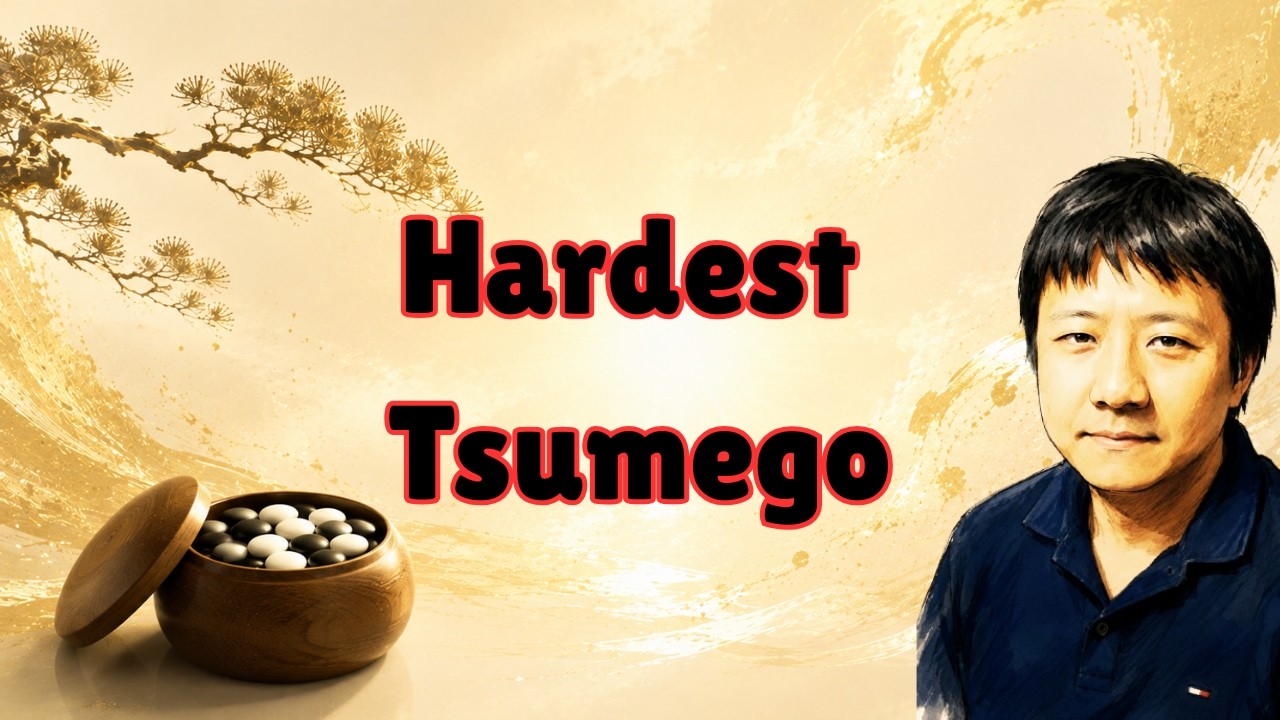 7 Dan Weiqi 101 Tsumego Made by Fields Medal Winner Mathematician!