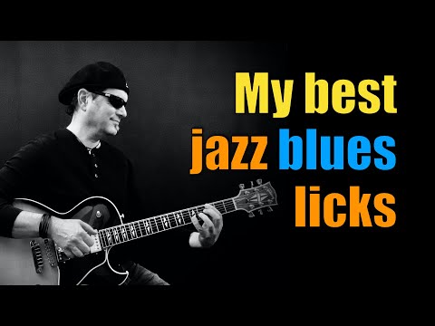 10 Jazz Blues Licks (Bb7) - Achim Kohl - Jazz Guitar