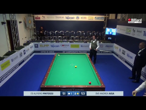 Pintossi Alfiero VS Aisa Andrea - 20° Campionato Italiano Città di Arco