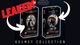 New LEGO Star Wars HELMET Sets LEAKED!! #lego #legostarwars