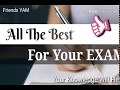 Best Of Luck For Your Exams Whatsapp Status