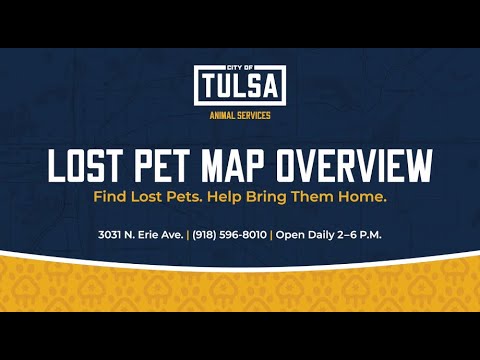 Tulsa Animal Services Lost Pet Map