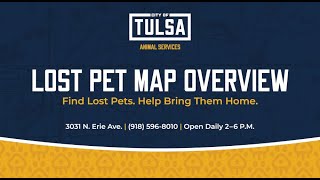 Tulsa Animal Services Lost Pet Map