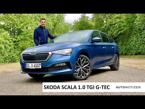 Skoda Scala 1.0 TGI G-TEC (90 PS) 2020: Review, Test, Fahrbericht