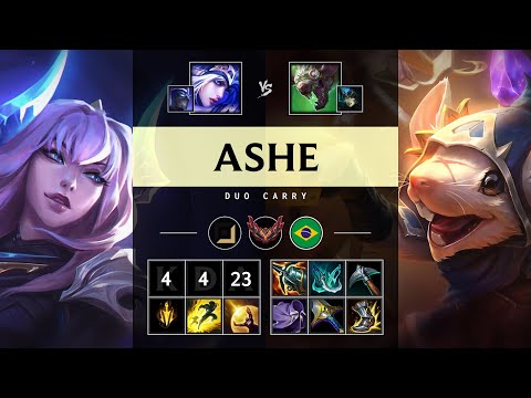 Ashe ADC vs Twitch - BR Grandmaster Patch 14.24