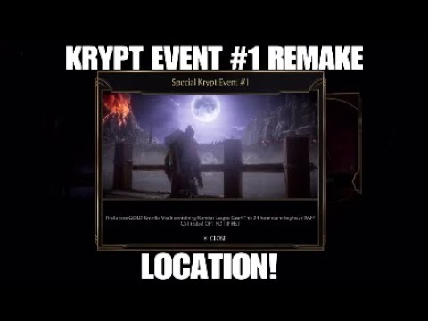 MK11 - KRYPT EVENT #1 REMAKE LOCATION! (RARE! Jax Klassic Bionic Arms!)