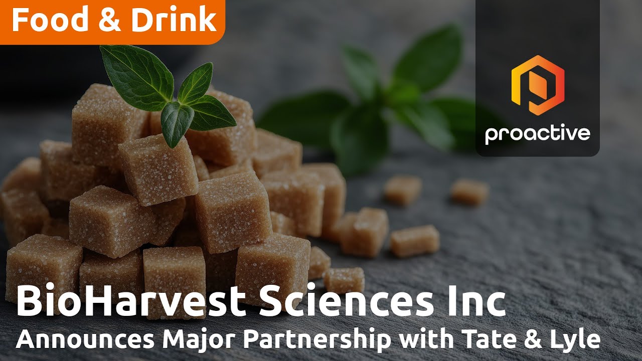 BioHarvest Sciences Partners with Tate & Lyle to Develop Sustainable Plant-Based Sweeteners
