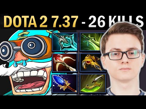 Gyrocopter Gameplay Miracle with 20 Kills and Disperser - Dota 2 7.37