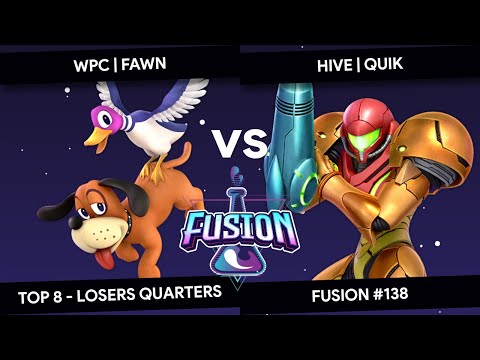 Fusion #138 - Fawn (Duck Hunt) vs Quik (Samus) - Top 8 - Losers Quarters