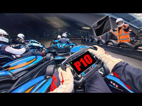 Trying to win my FIRST Kart Race