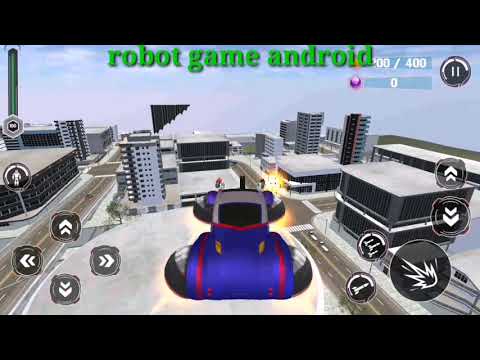 Flying Police Robot Car Games: Robot Bike Games