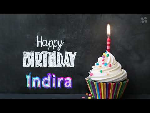 Happy Birthday to Indira