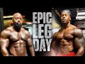 Epic Leg Day With Simeon Panda | Mike Rashid