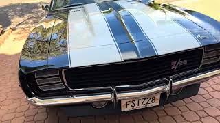 Video Thumbnail for 1969 Chevrolet Camaro Z28 Coupe