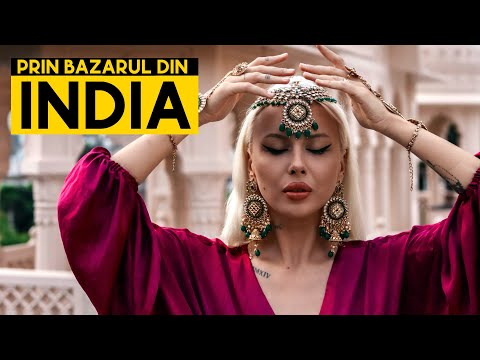 PRINSI IN CEL MAI MARE BAZAR DIN JAIPUR | Viata si tepele din India