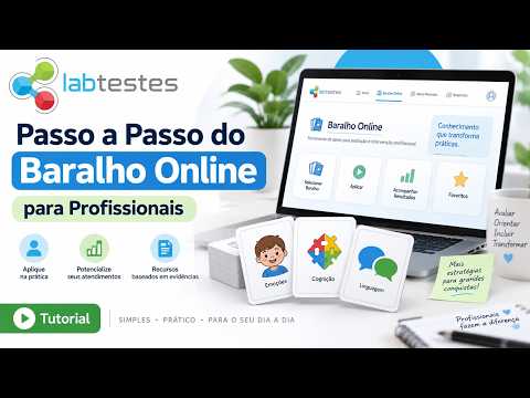 Miniatura do vídeo Passo a Passo do Baralho Online para Profissionais