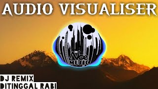 Via Valen - Ditinggal Rabi (DJ Remix 2018) Audio Visualizer