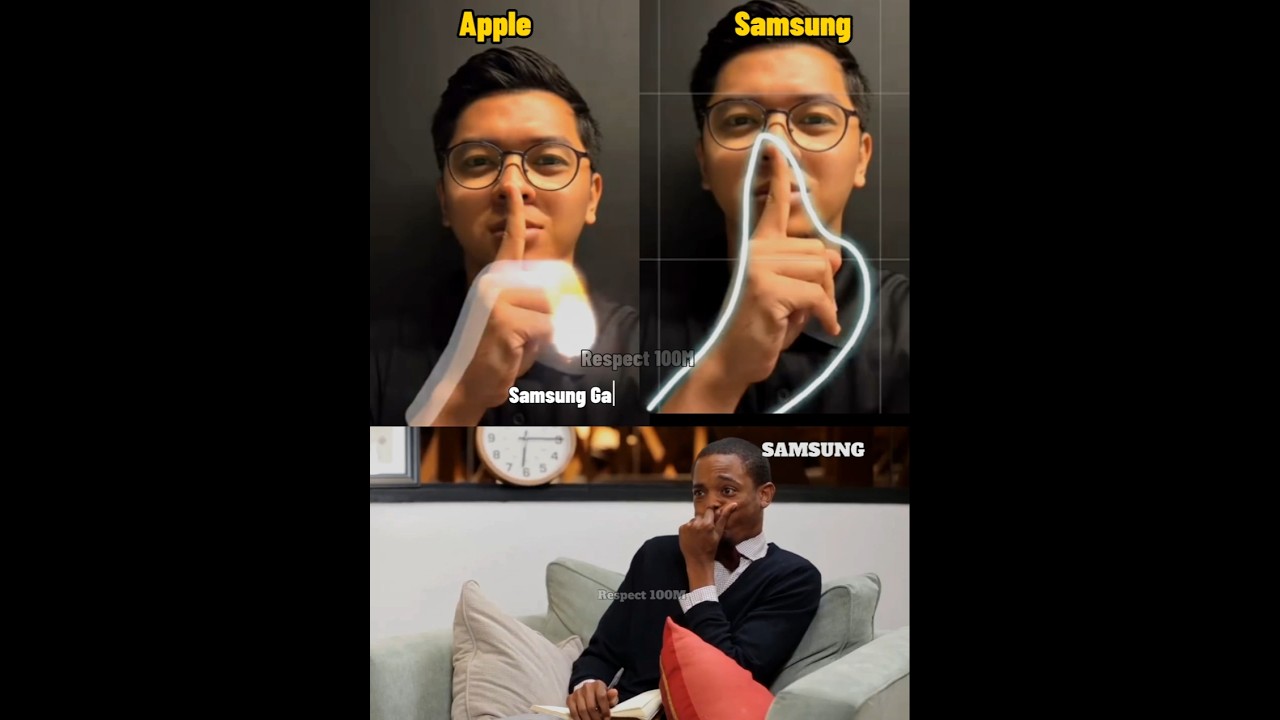 Samsung Galaxy ai vs apple iPhone AI power #trending #foryou #viralshorts #shorts_feed #foryoupage