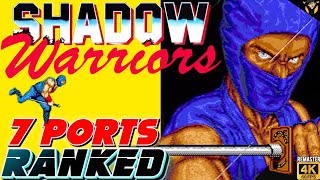 Which Port of Shadow Warriors Did I Rank No.1 (4K/60FPS) #shadowwarriors #ninjagaiden  #arcadegames