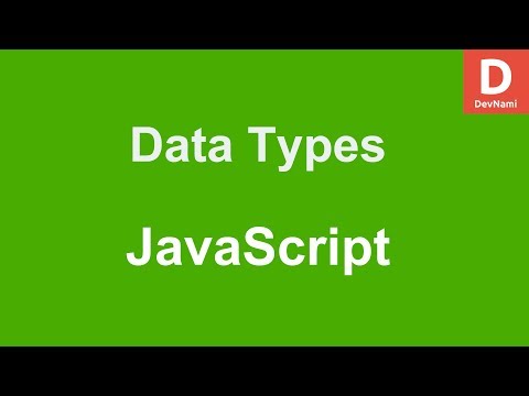 JavaScript Data Types