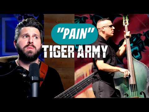THIS is Psychobilly?! I'm HOOKED. Bass Teacher REACTS to "Pain" by Tiger Army
