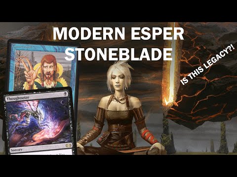 BLADERUNNER 2022! Modern Esper Stoneblade teched for the Murktide + Omnath metagame! Stoneforge MTG