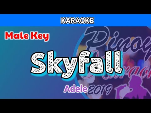 Skyfall by Adele (Karaoke : Male Key)