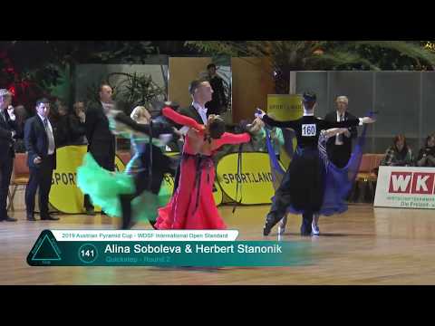 2019-02-17 WDSF International Open - R1- Quickstep - Soboleva-Stanonik