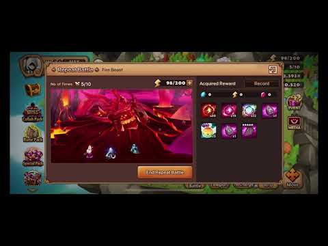 Summoners War - Fire Beast (SSS Auto Team) - September 2020 (Main Account)
