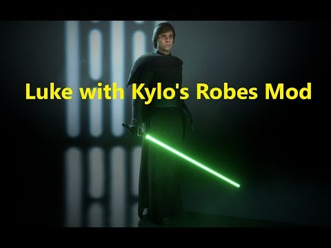 Luke with Kylo's Robes Mod | Star Wars Battlefront 2