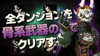 オールダンジョン装備縛り攻略解説『骨武器編』【ゼルダの伝説 ティアーズ オブ ザ キングダム】