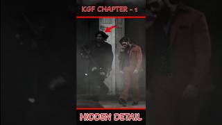 Kgf chapter 1 hidden detail | #shorts #ytshorts #kgfchapter1hiddendetail