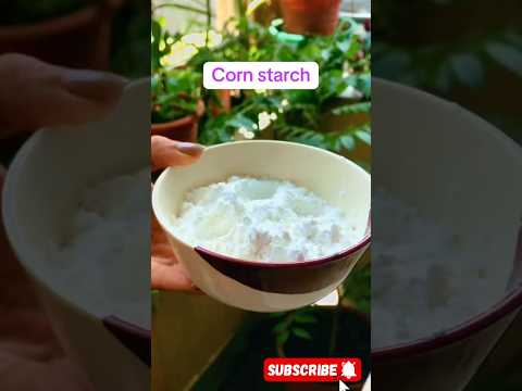 make corn starch at home ||corn starch recipe ||corn flour