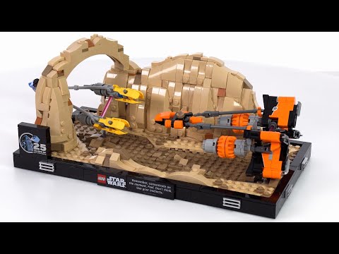 LEGO Star Wars Mos Espa Pod Race Diorama 75380 review! A lil better than you've heard, I think