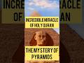 Incredible Miracle Of Holy Quran The Mystery Of Pyramids Quran Pyramid Moses Miracles