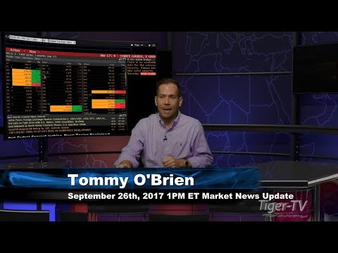 September 26th 1PM EST Market Update with Tom O'Brien on TFNN
